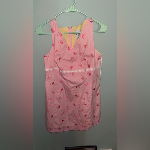 Vintage Lily Pulitzer Dress Size 8 in sorbet cherries print - Picture 1 of 3